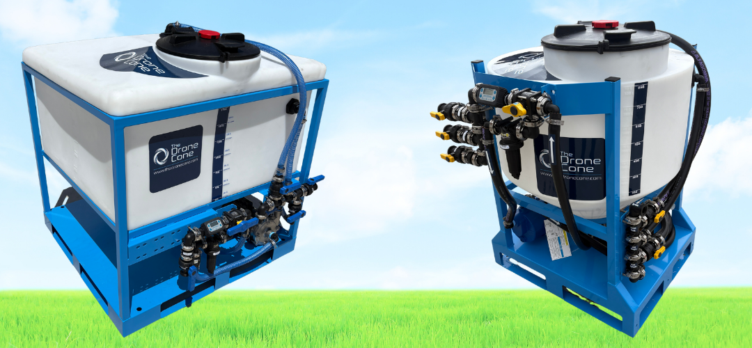 Drone Cone Mixing Systems and Tanks