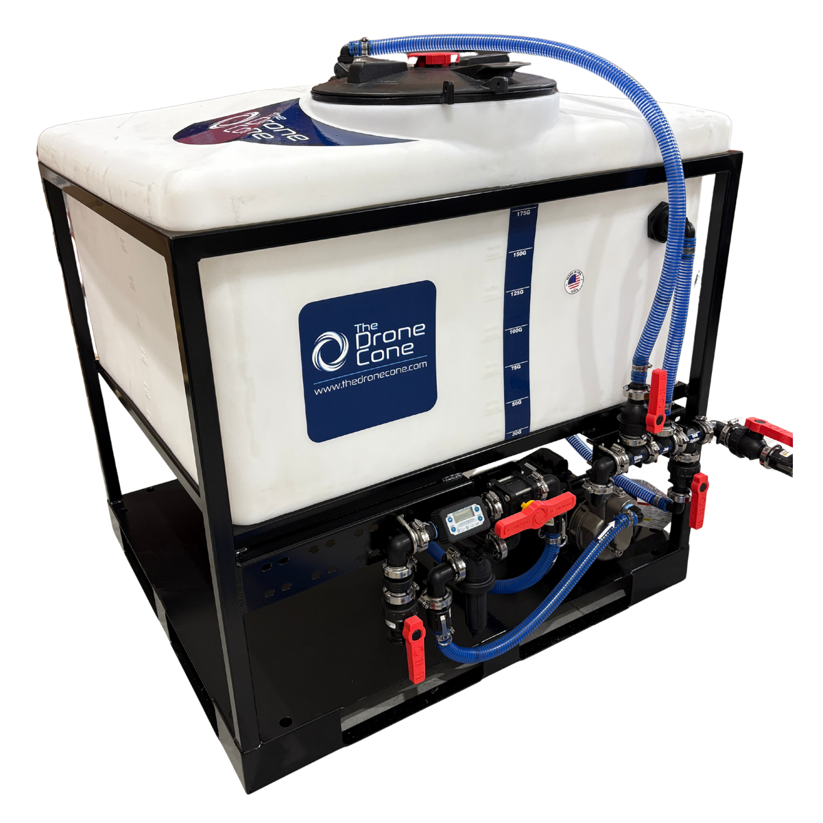 Drone Cone 200 Gallon Mixing System