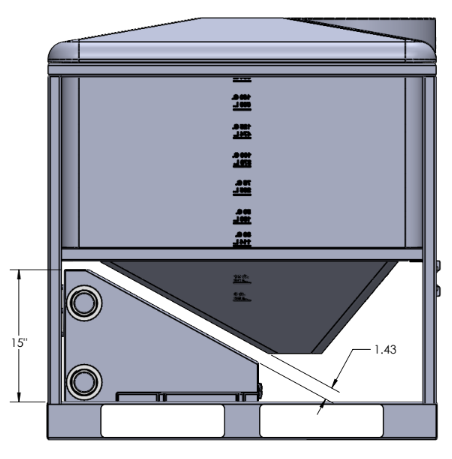Drone Cone 200 Gallon Mixing System